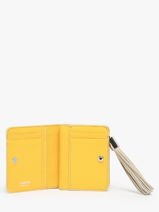 Portefeuille Premier Flirt Bicolore Leder Lancel Beige premier flirt A12856-vue-porte